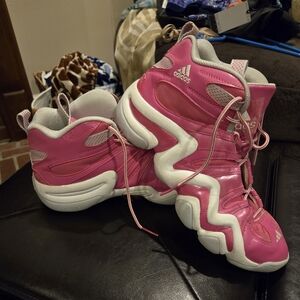 Adidas Kobe Crazy 8s Pink/White Basketball Shoes Size 9